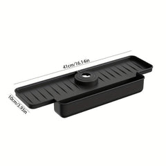Silicone Faucet Drain Pad Kitchen Bathroom Anti-splash Water Tank Pad