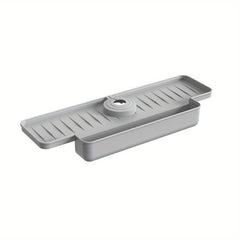 Silicone Faucet Drain Pad Kitchen Bathroom Anti-splash Water Tank Pad