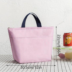 Waterproof Insulated Lunch Box for Women Portable Picnic Bag Travel Food