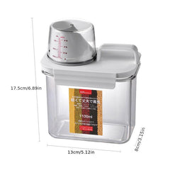 Reusable Plastic Food Storage Box Moisture proof Sealed Fresh keeping Box