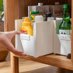 Japanese Style Transparent Storage Box for Cosmetics and More