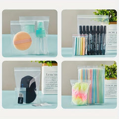 100 Mini Ziplock Plastic Bags for Jewelry and More Reclosable Transparent Bag