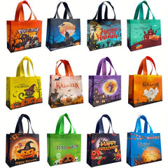 Halloween Trick Or Treat Bags - Small Tote Bags with Handles