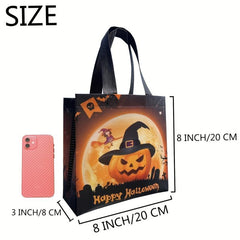 Halloween Trick Or Treat Bags - Small Tote Bags with Handles