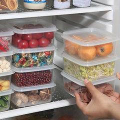 Plastic Refrigerator Storage Box Fresh Keeping Fruit Vegetable Crisper
