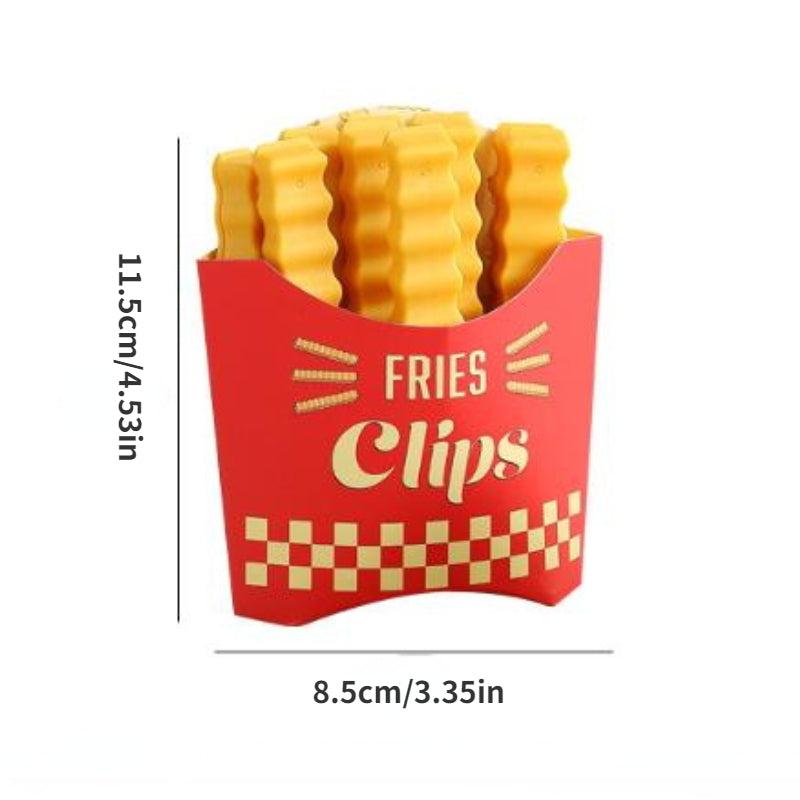 12pcs Food Sealing Clips Household Snack Clip Moisture-proof Plastic Bag Fresh-k