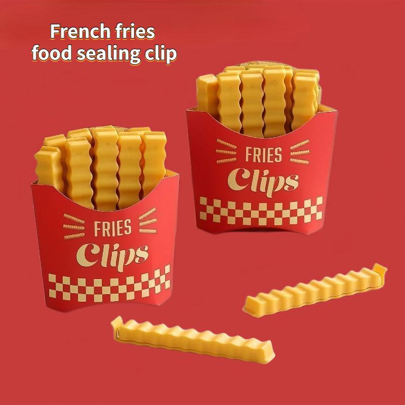 12pcs Food Sealing Clips Household Snack Clip Moisture-proof Plastic Bag Fresh-k