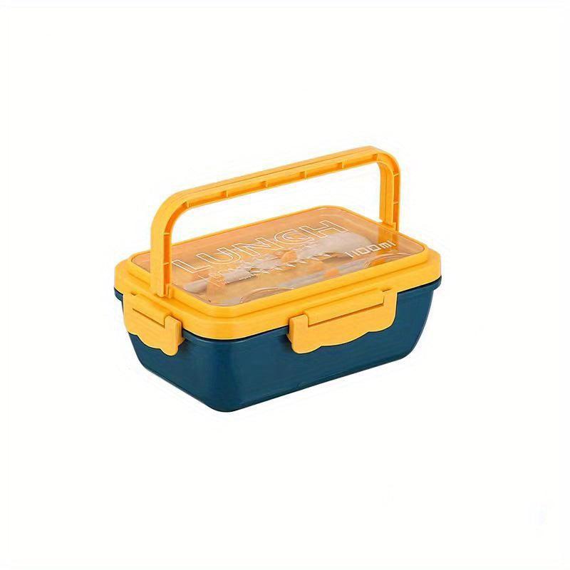 Insulated Lunch Box Cartoon Bento Box Leakproof Food Container 1100ml