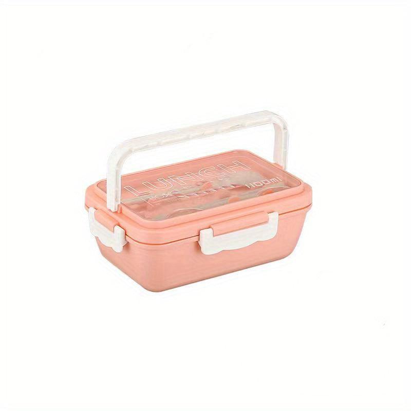 Insulated Lunch Box Cartoon Bento Box Leakproof Food Container 1100ml