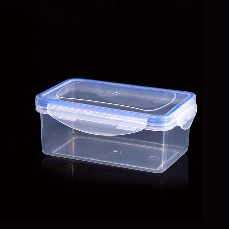 Airtight Plastic Storage Box Clear Refrigerator Microwave Heating Lunch Box