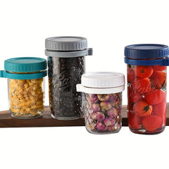 9 pcs Mason Jar Lids and Rings for Canning Storage