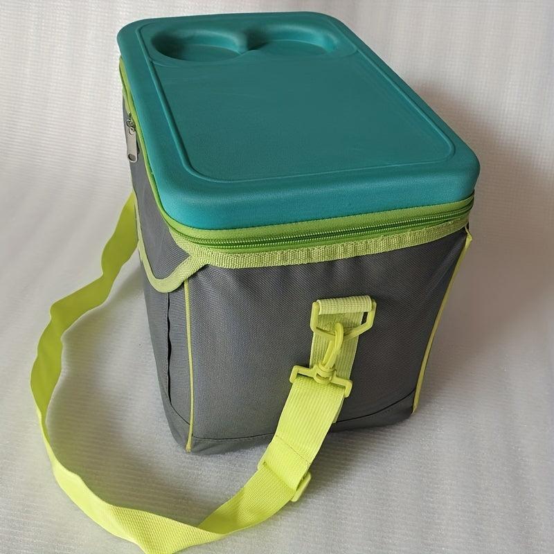 Large Capacity Insulated Meal Bag for Food Rider Camping with Ice Bag Backpack