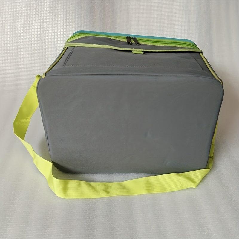 Large Capacity Insulated Meal Bag for Food Rider Camping with Ice Bag Backpack