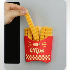 12pcs French Fries Sealing Clip Moisture-proof Household Snack Bag Supplies
