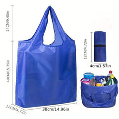 Portable Foldable Shopping Bag Shoulder Handbag Eco Reusable Large Capacity