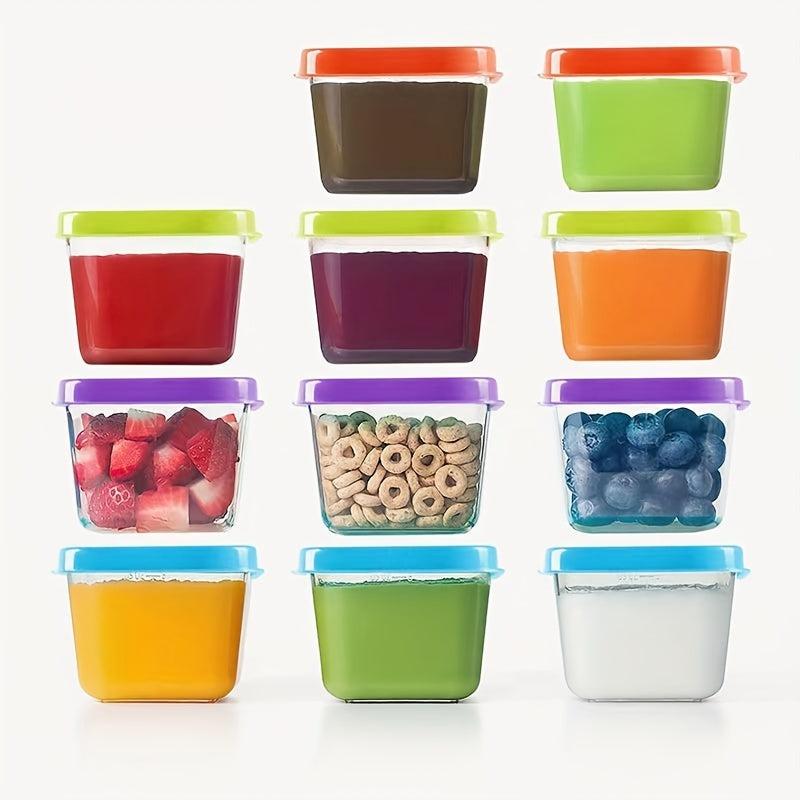 6pcs Freezing Box Storage Seal Fruit Vegetable Preservation Snack