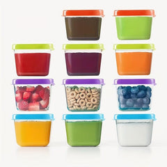 6pcs Freezing Box Storage Seal Fruit Vegetable Preservation Snack