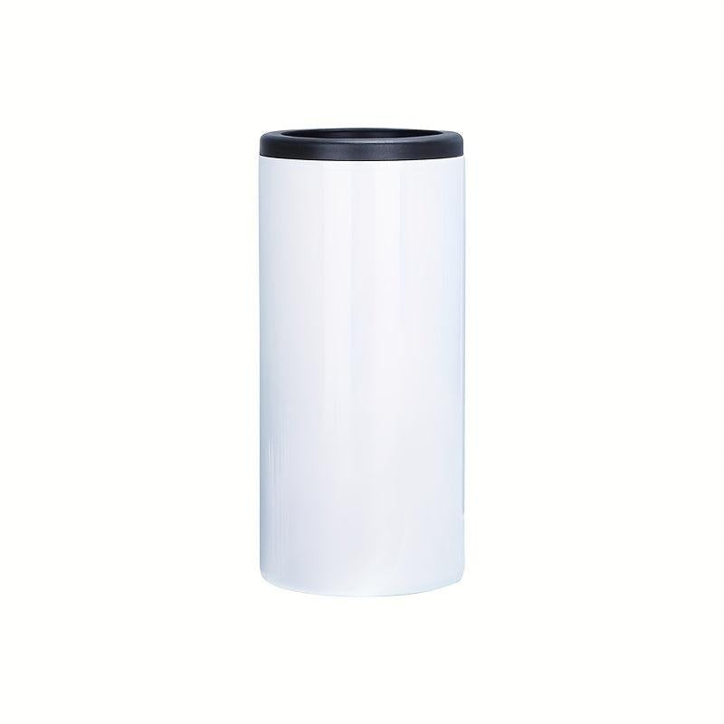 12oz Sublimation Straight Can Cooler Stainless Steel Insulation Cup