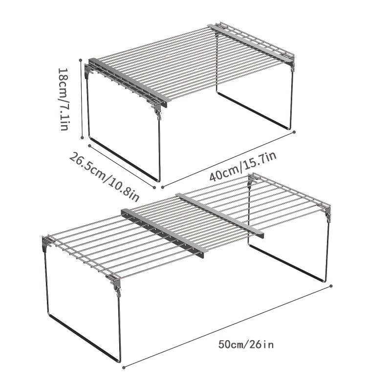 Adjustable Cupboard Storage Kitchen Cupboard Organiser Pantry Organizers