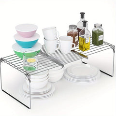 Adjustable Cupboard Storage Kitchen Cupboard Organiser Pantry Organizers
