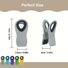 10pcs Bag Clips With Magnets Sealed Food Clips Plastic Clips For Food