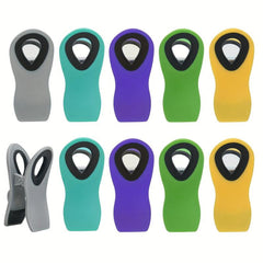 10pcs Bag Clips With Magnets Sealed Food Clips Plastic Clips For Food