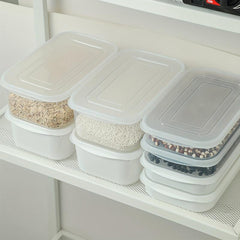 1pc Plastic Refrigerator Storage Box Reusable Fresh Keeping Box