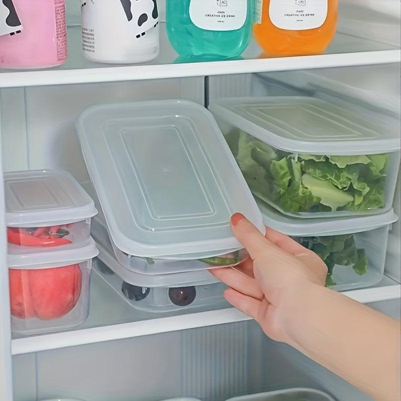 1pc Plastic Refrigerator Storage Box Reusable Fresh Keeping Box