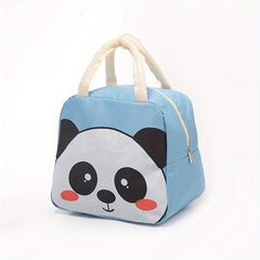 Cartoon Pattern Insulated Lunch Bag for Teens & Workers