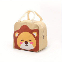 Cartoon Pattern Insulated Lunch Bag for Teens & Workers