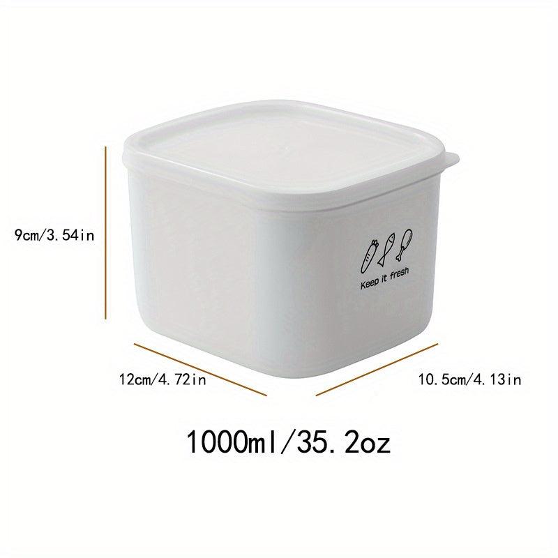 Large Capacity Refrigerator Fresh Keeping Box Kitchen Food Storage Box