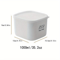 Large Capacity Refrigerator Fresh Keeping Box Kitchen Food Storage Box