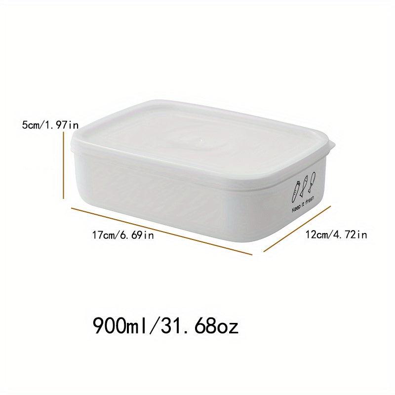 Large Capacity Refrigerator Fresh Keeping Box Kitchen Food Storage Box