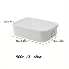 Large Capacity Refrigerator Fresh Keeping Box Kitchen Food Storage Box