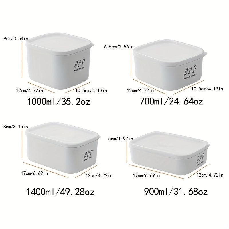 Large Capacity Refrigerator Fresh Keeping Box Kitchen Food Storage Box