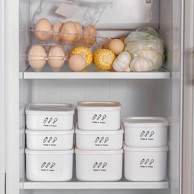 Large Capacity Refrigerator Fresh Keeping Box Kitchen Food Storage Box