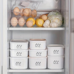 Large Capacity Refrigerator Fresh Keeping Box Kitchen Food Storage Box
