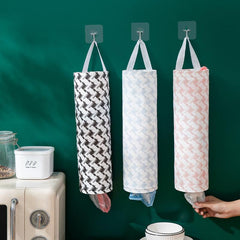 Kitchen Dispenser Holder Bag Storage Hangable Plastic Bag Collector