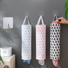 Kitchen Dispenser Holder Bag Storage Hangable Plastic Bag Collector