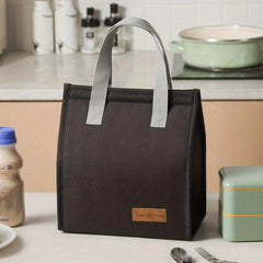 Leakproof Aluminum Foil Insulated Lunch Bag with Handle for Teens and Adults