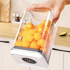 Snap Sealed Jar With Lid Food Plastic Material Fresh-keeping Box