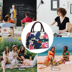 Bento Bag Ice Pack Outdoor Picnic Waterproof Lunch Container Camping Bag
