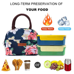 Bento Bag Ice Pack Outdoor Picnic Waterproof Lunch Container Camping Bag