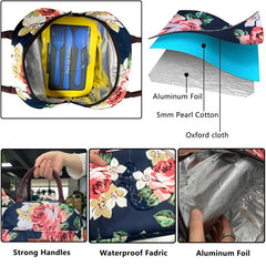 Bento Bag Ice Pack Outdoor Picnic Waterproof Lunch Container Camping Bag