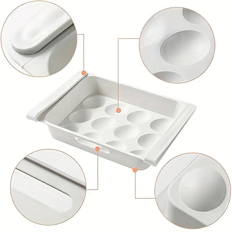 Multifunctional Refrigerator Egg Storage Box Keep Food Fresh