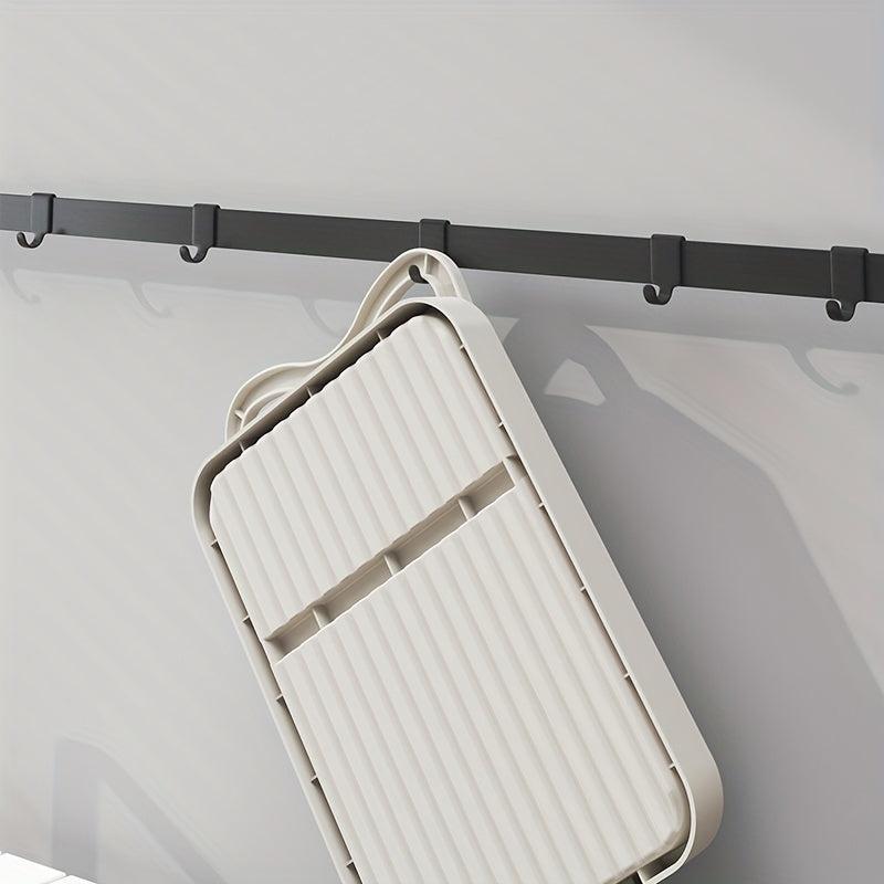 Plastic Pot Lid Rack Countertop Vertical Foldable Storage Tool
