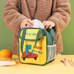 Cute Insulated Lunch Bag for Office Workers