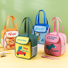Cute Insulated Lunch Bag for Office Workers