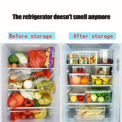 Food Preservation Box with Compartments Kitchen Storage