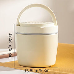 SUS304 Stainless Steel Insulated Lunch Box Portable Vacuum Insulated Bento Box